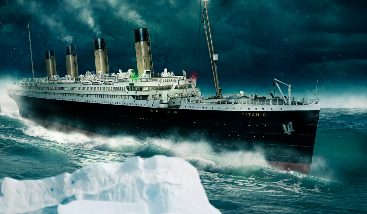 El Titanic original se hundió en 1912 tras chocar contra un iceberg en su viaje inaugural. 