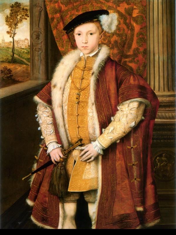 Eduardo VI fue coronado Rey de Inglaterra-0