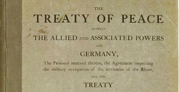 Entró en vigor el Tratado de Versalles-0