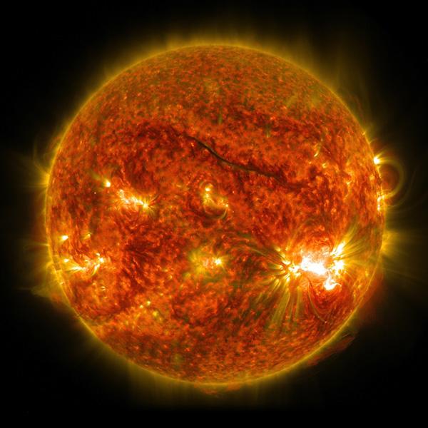 La mayor mancha solar en 24 años-0